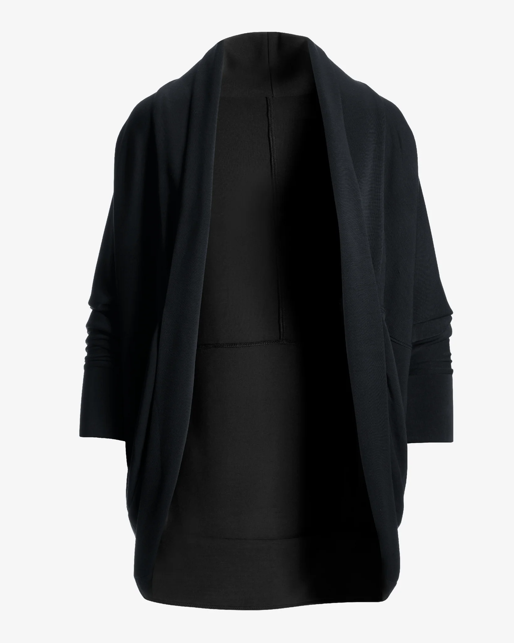 Luxe Lounge Cocoon Cardigan Black