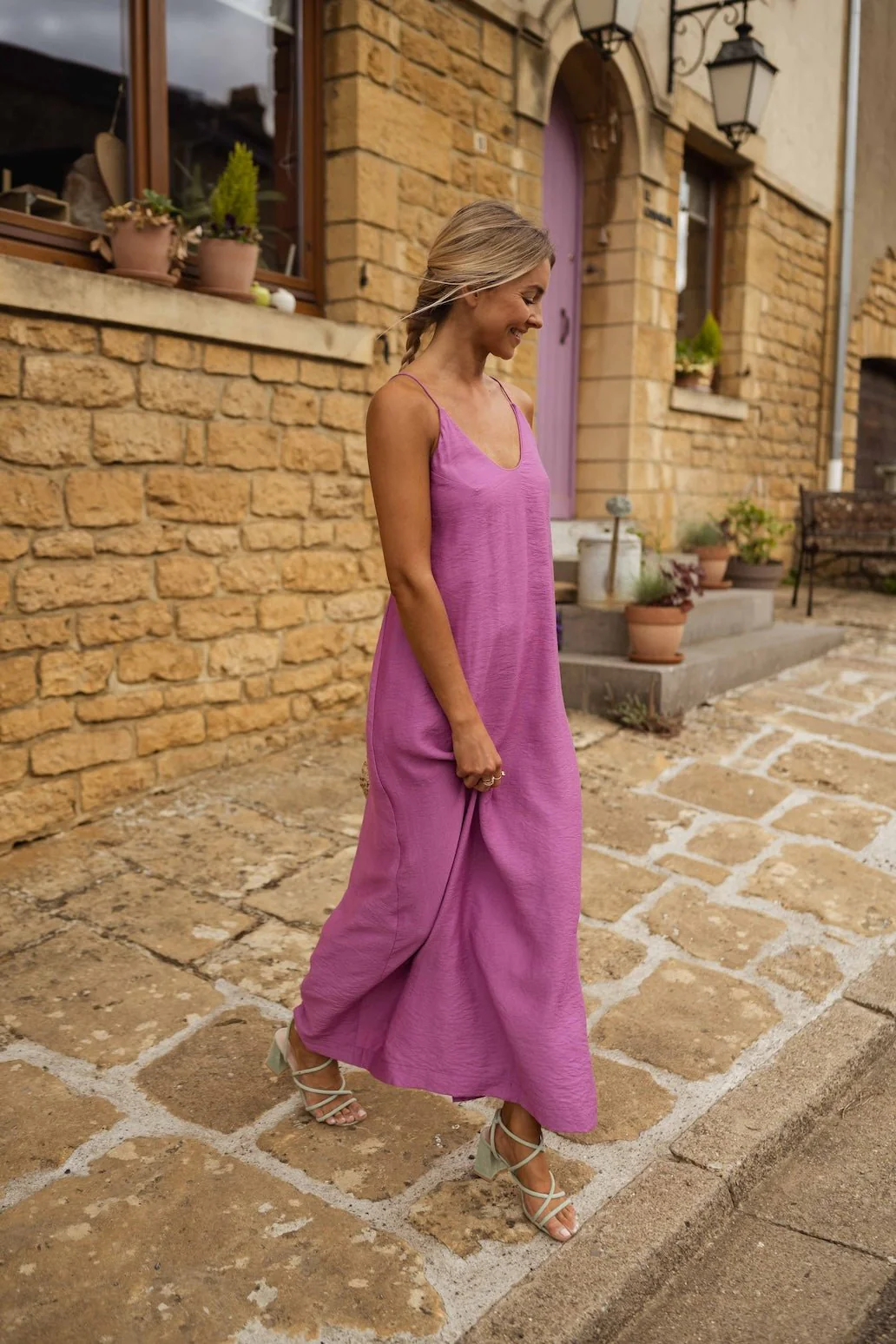 Mauve Clemence Dress