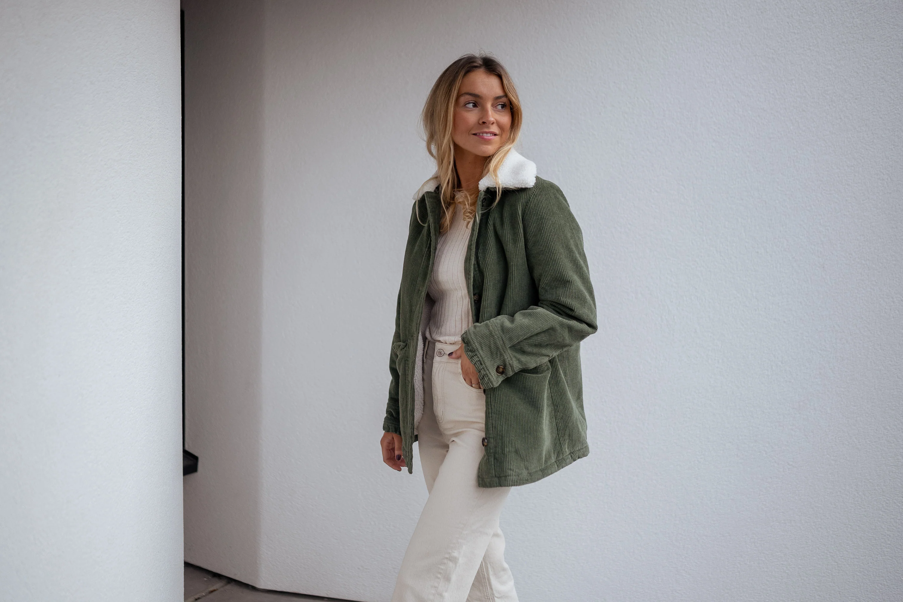 Khaki Etienne Coat