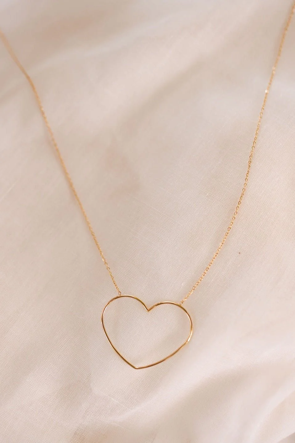 Golden Heart Necklace