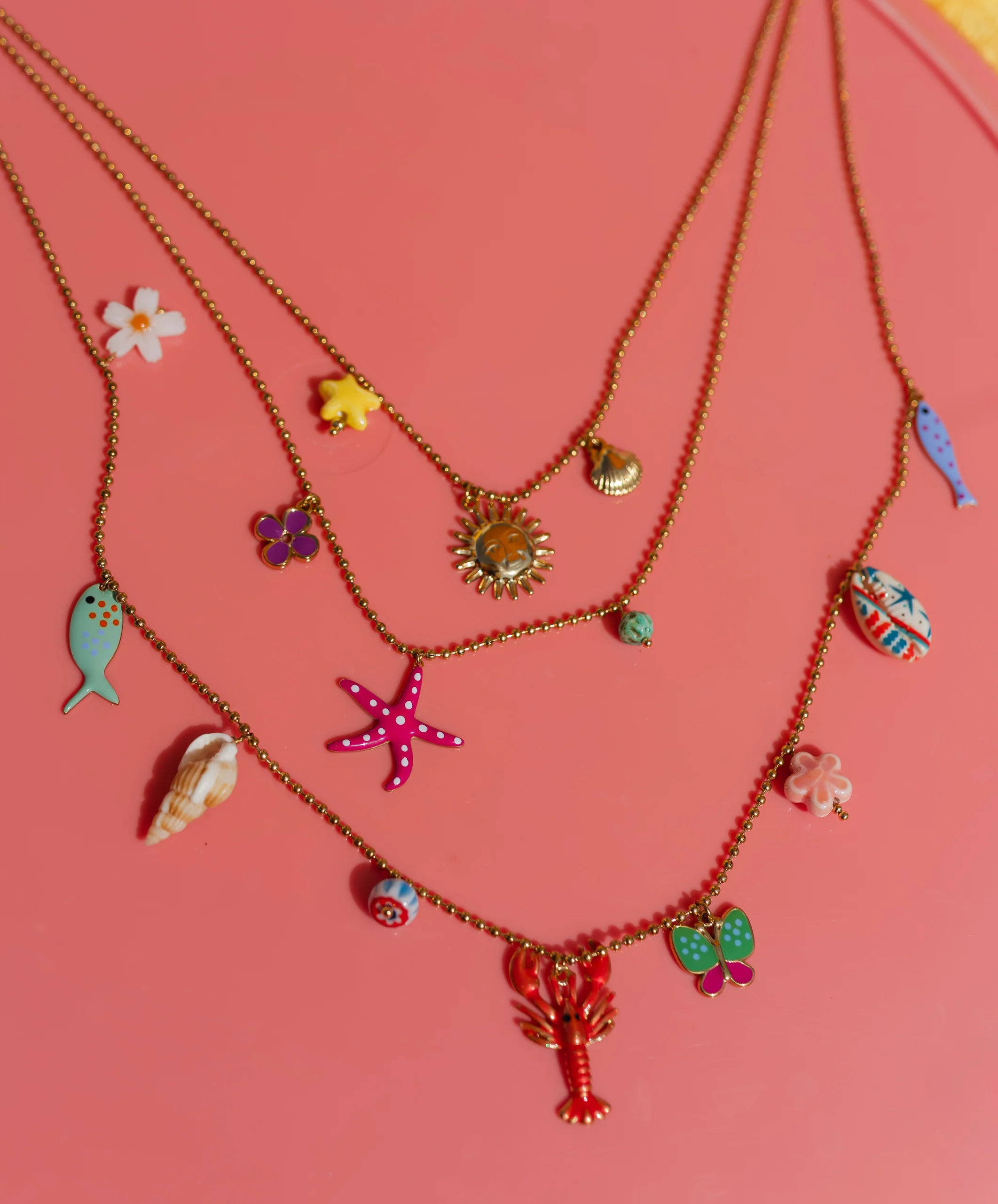 Golden Shika Necklace