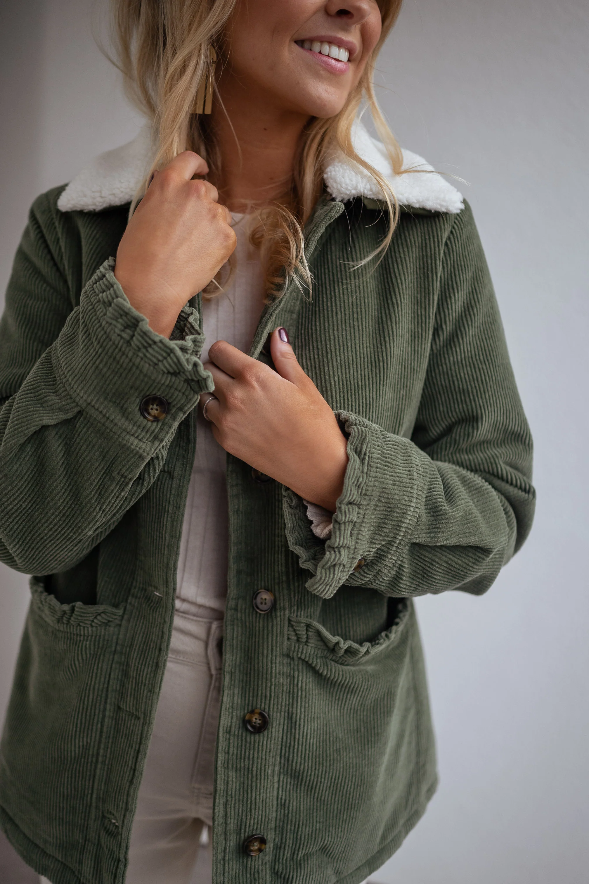 Khaki Etienne Coat