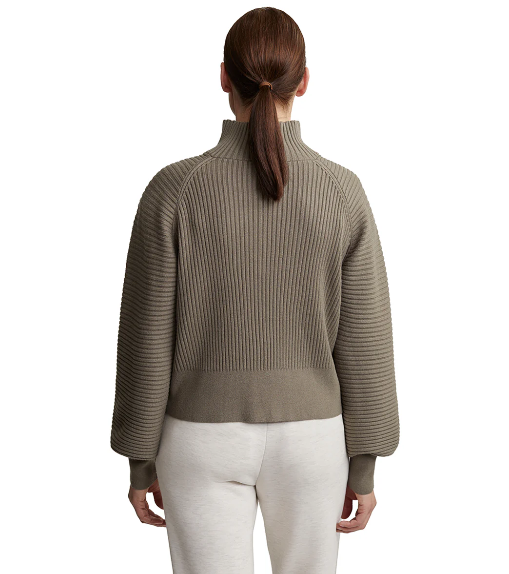 Varley Reid Half Zip Knit Sweater