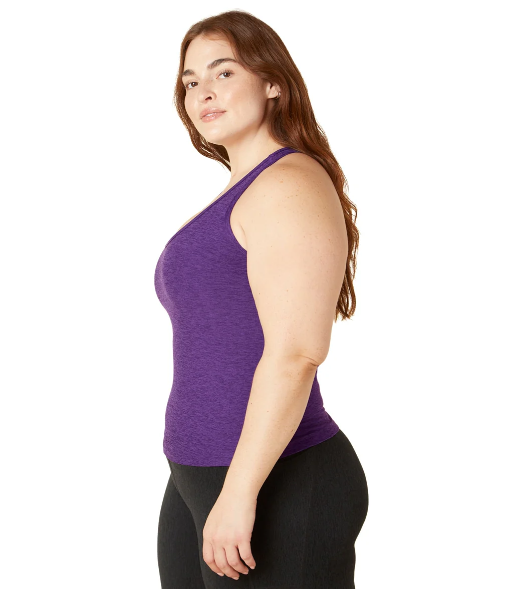 Beyond Yoga Plus Size Spacedye Step Up Racerback Tank