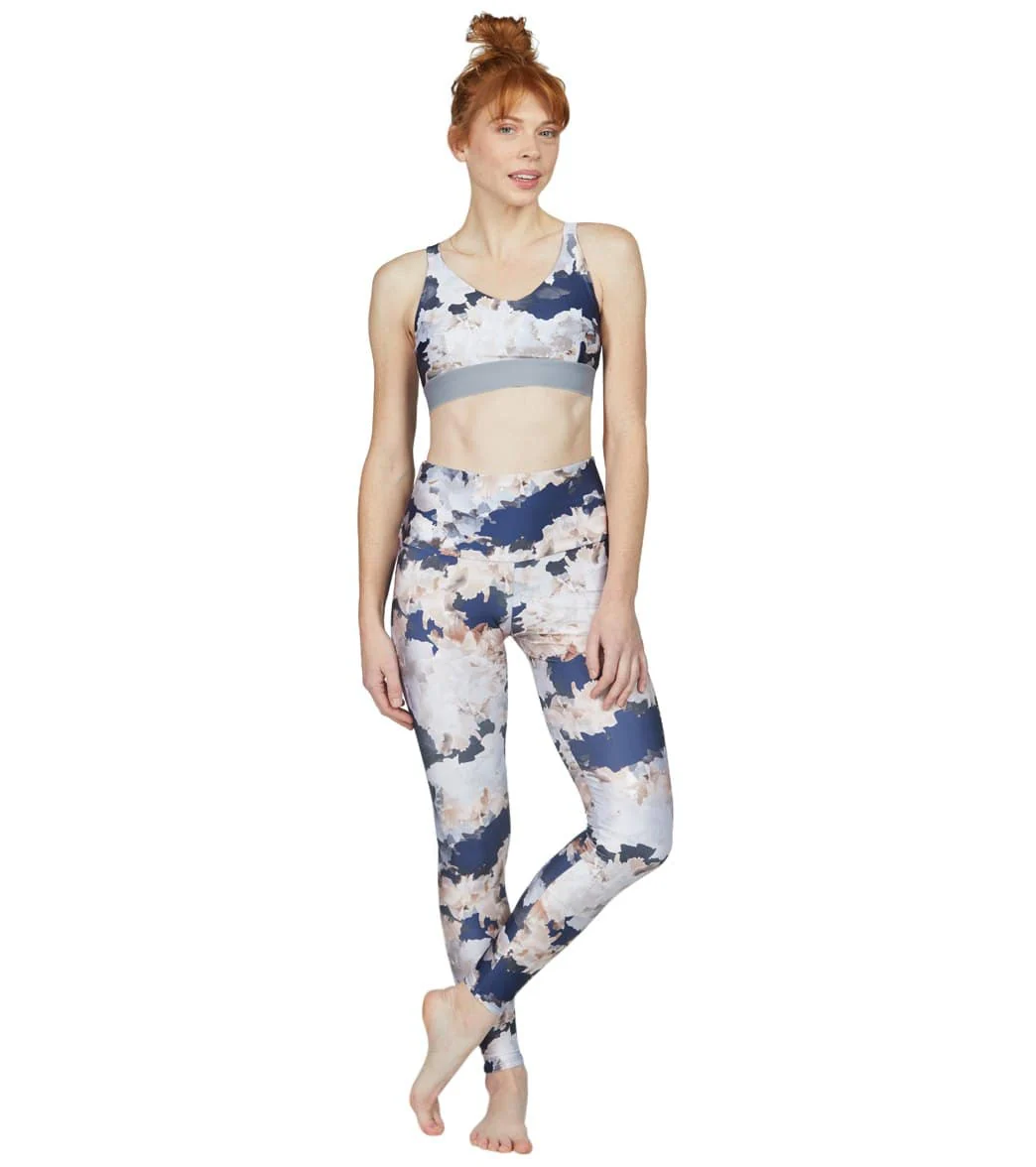 Onzie High Waisted Yoga Leggings Nomad Blossom