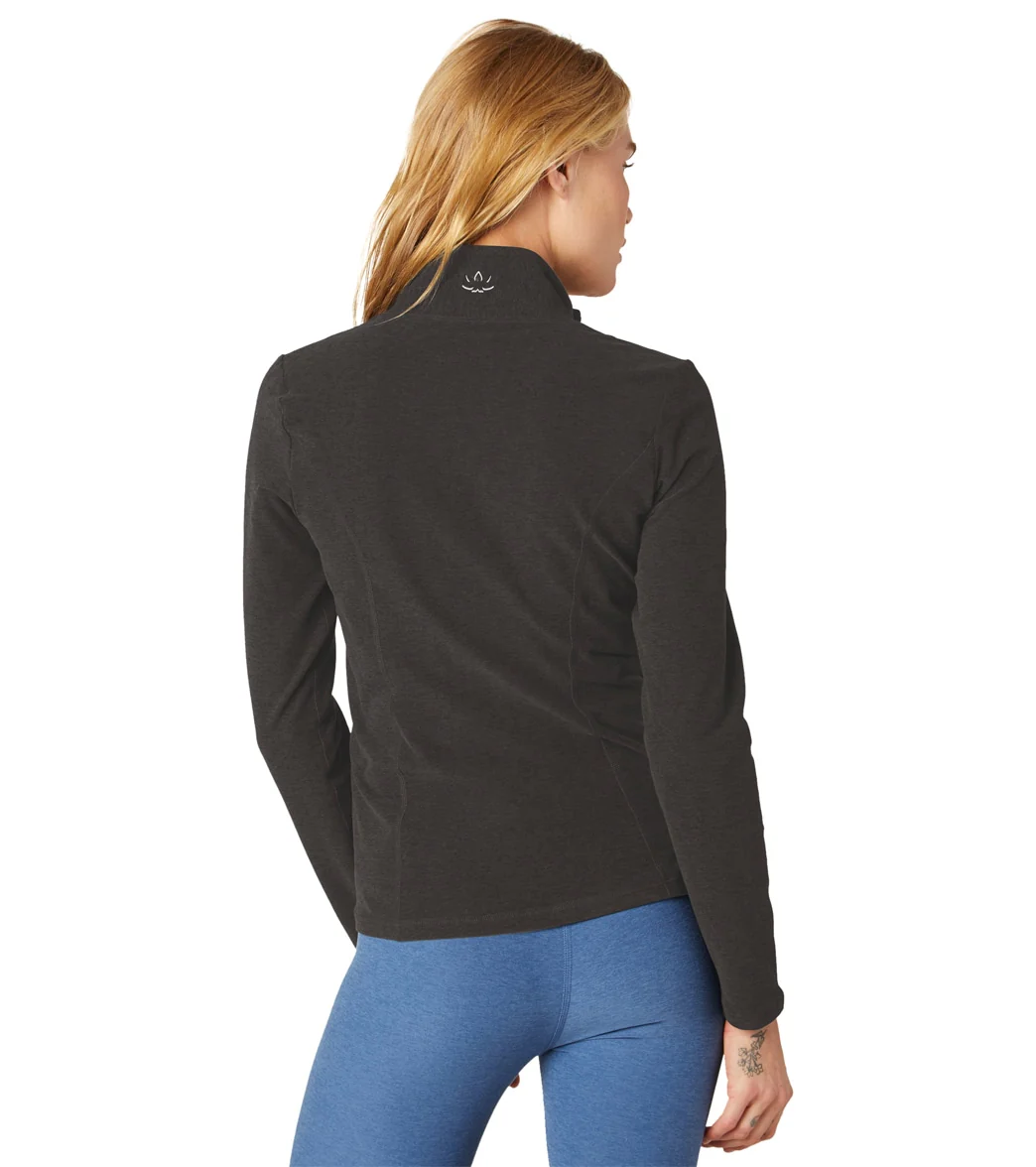 Beyond Yoga Spacedye On The Go Mock Neck Jacket