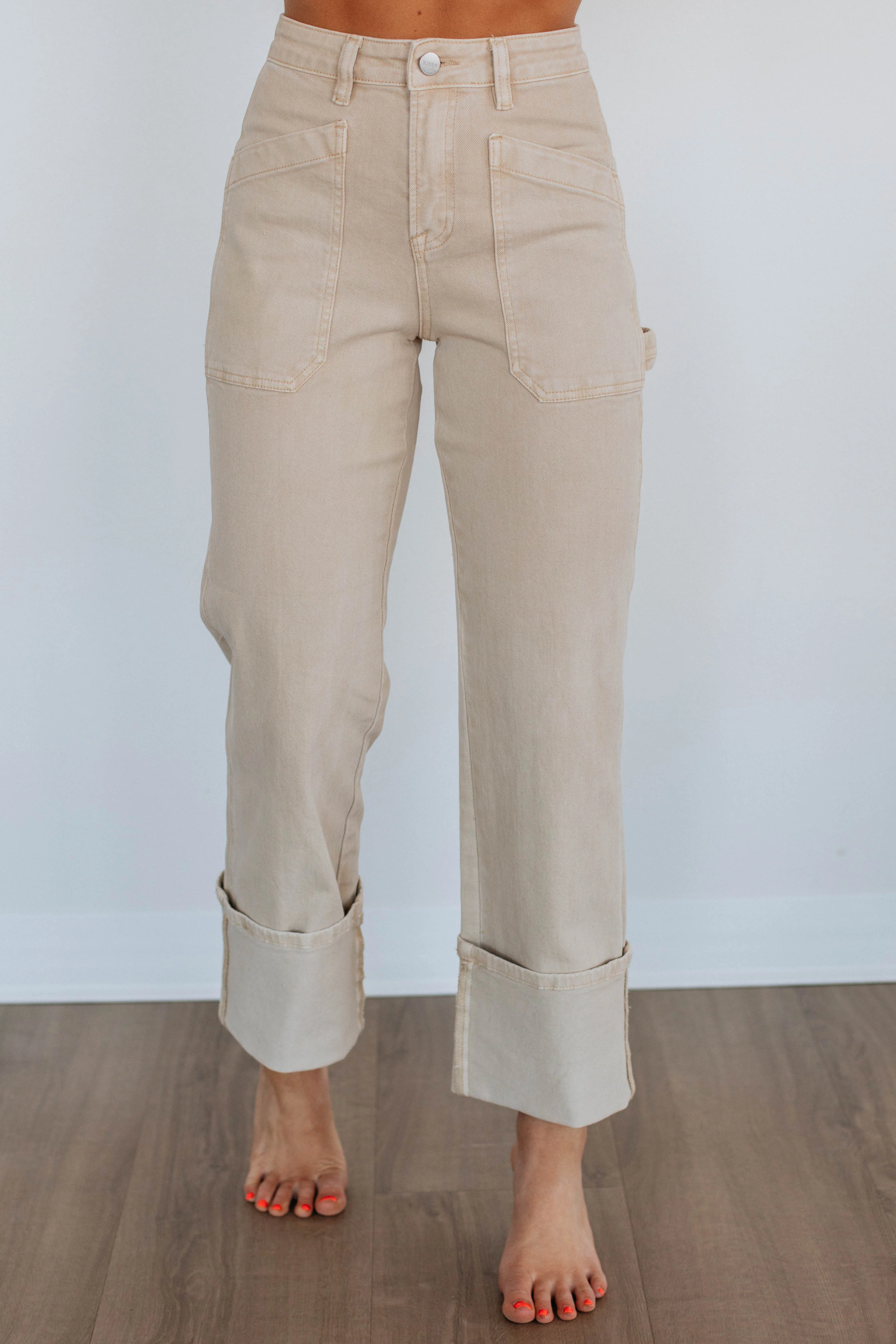 Erin Risen Jeans - Khaki