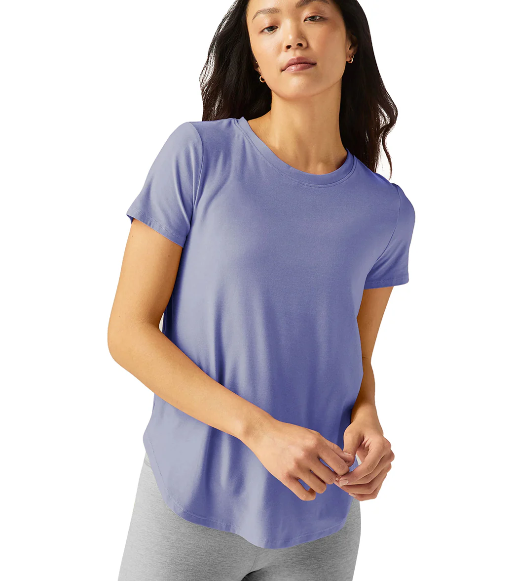 Beyond Yoga Featherweight Spacedye On the Down Low Yoga Tee