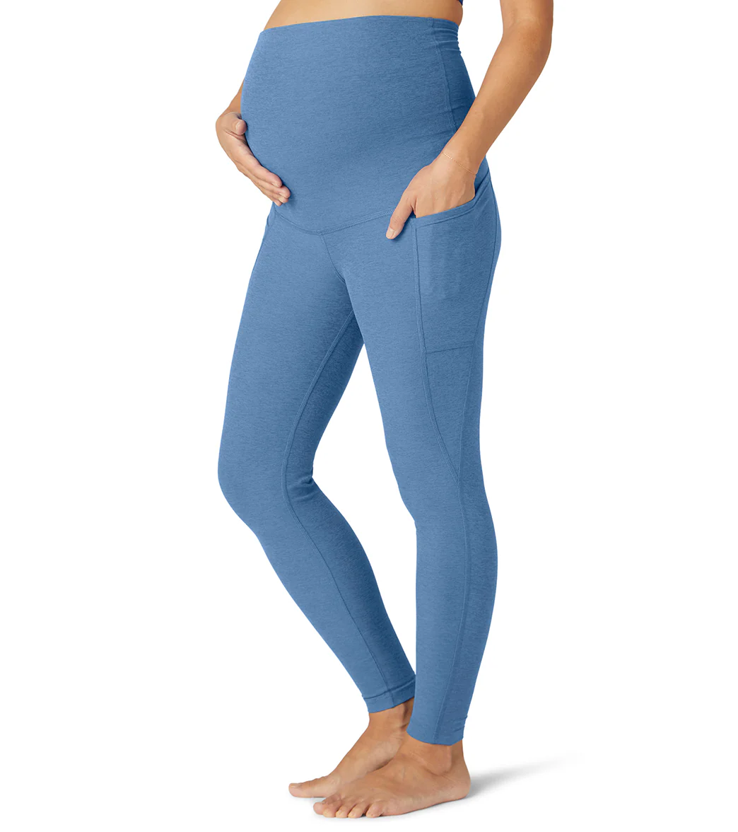 Beyond Yoga Spacedye Maternity Out of Pocket High Waisted 7/8 Leggings