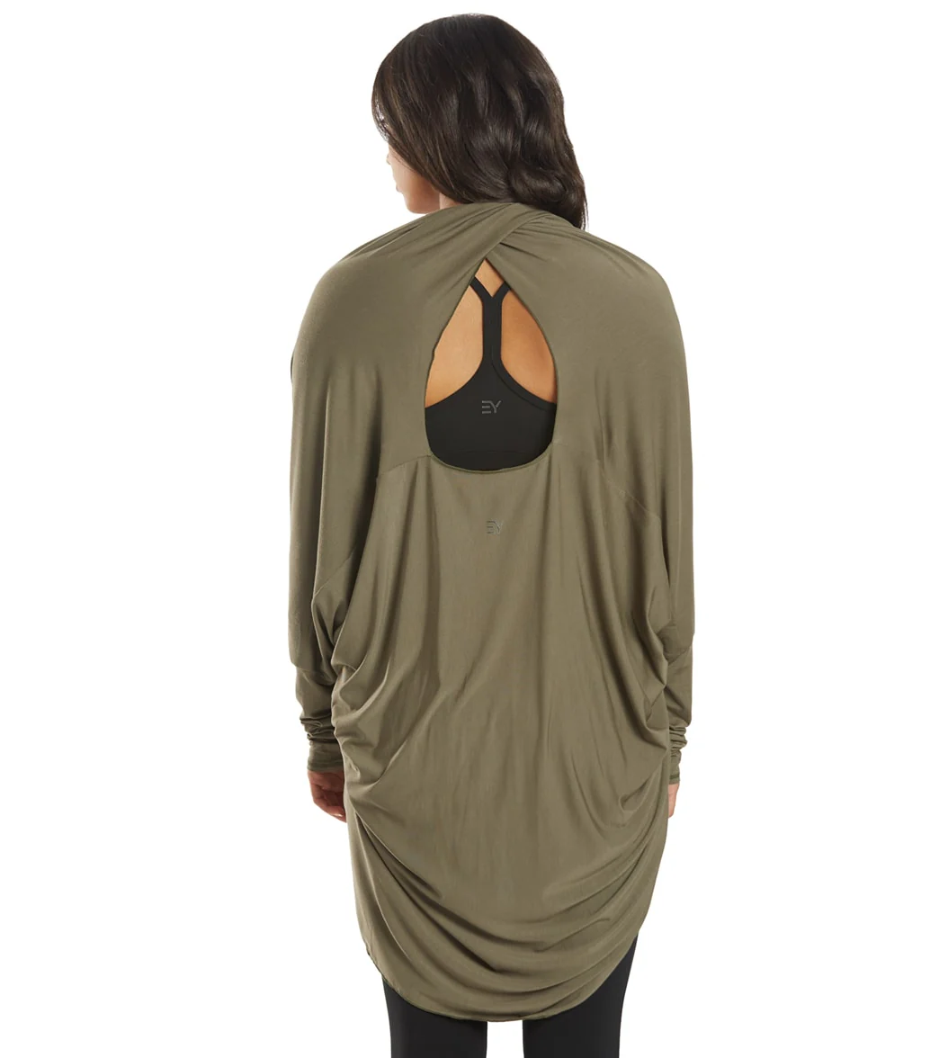 Everyday Yoga Bodhi Solid 2 in 1 Cardigan