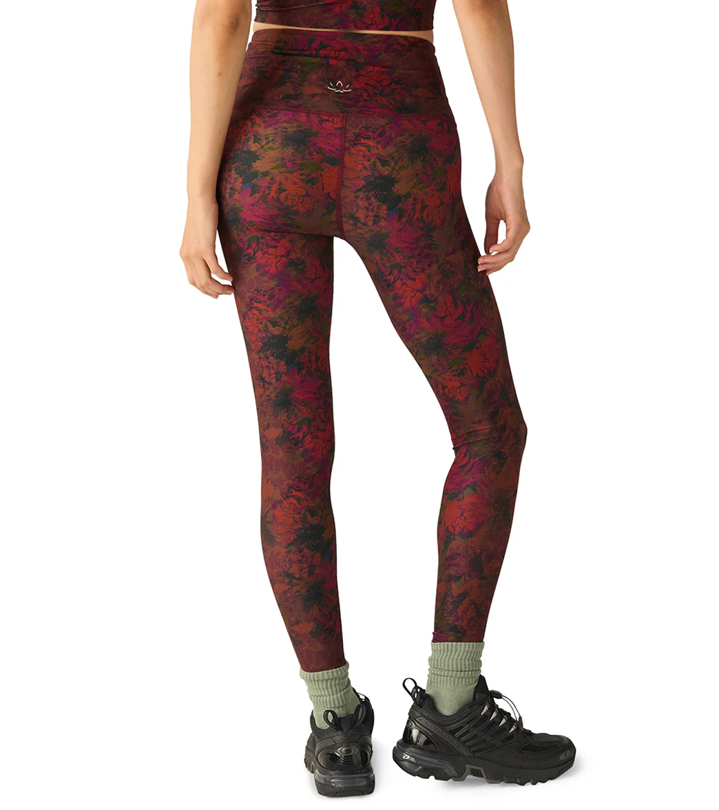 Beyond Yoga Spacedye Printed Caught In The Midi Yoga Leggings