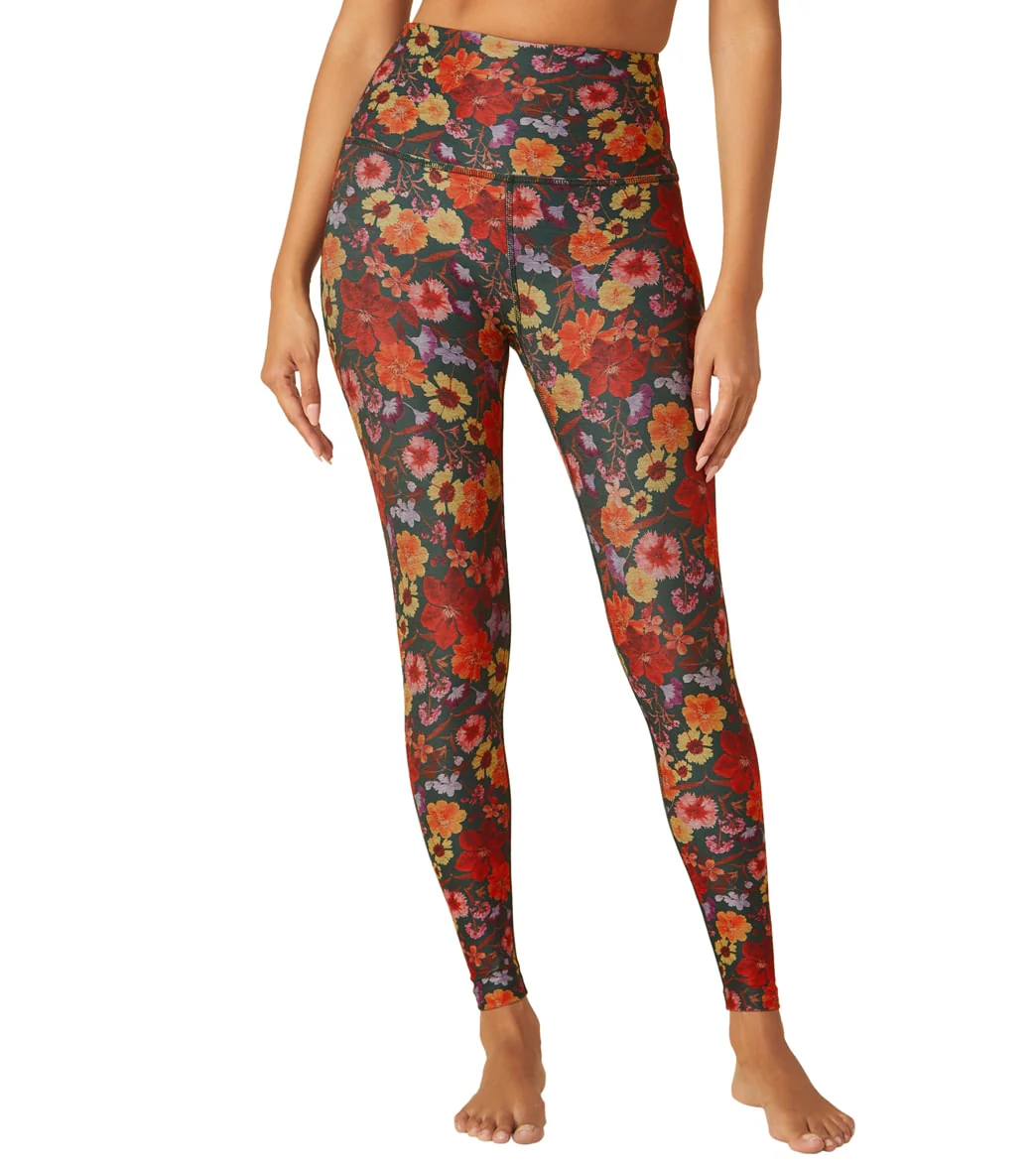 Beyond Yoga Spacedye Printed Caught In The Midi Yoga Leggings