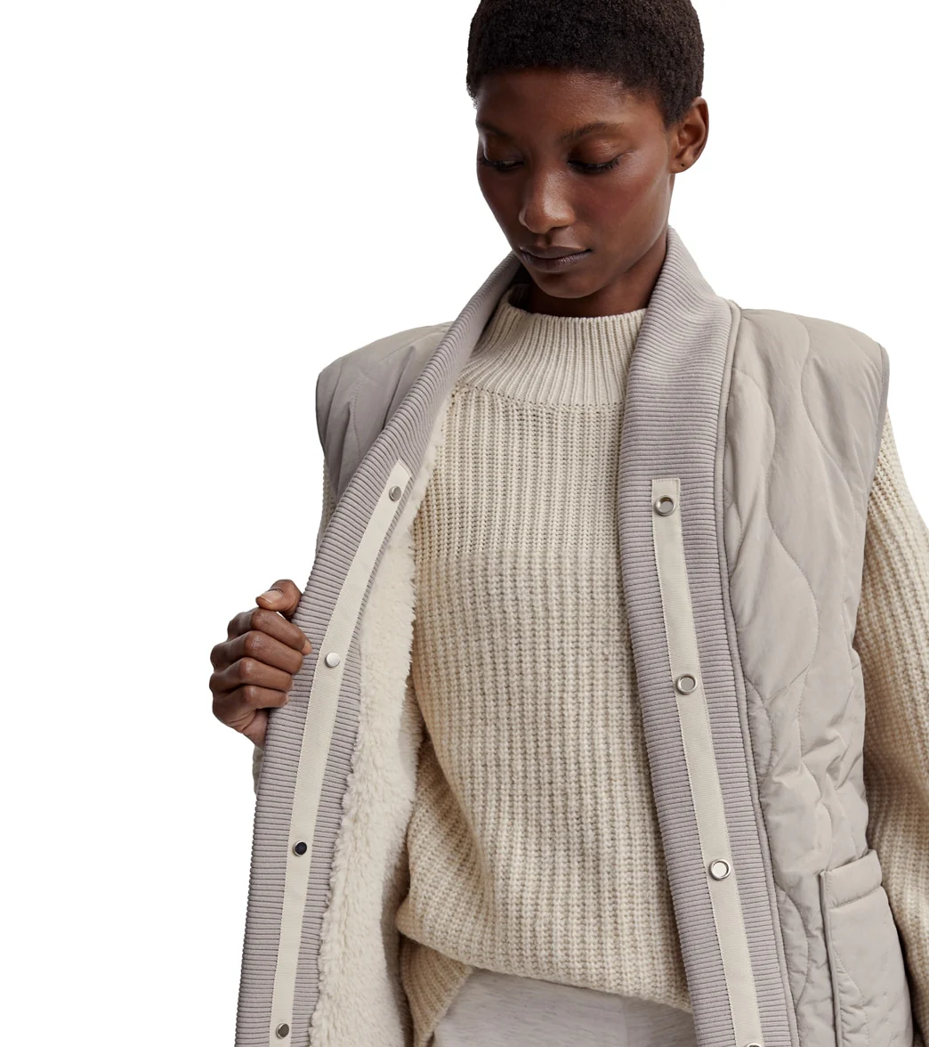 Varley Covey Reversible Quilt Gilet