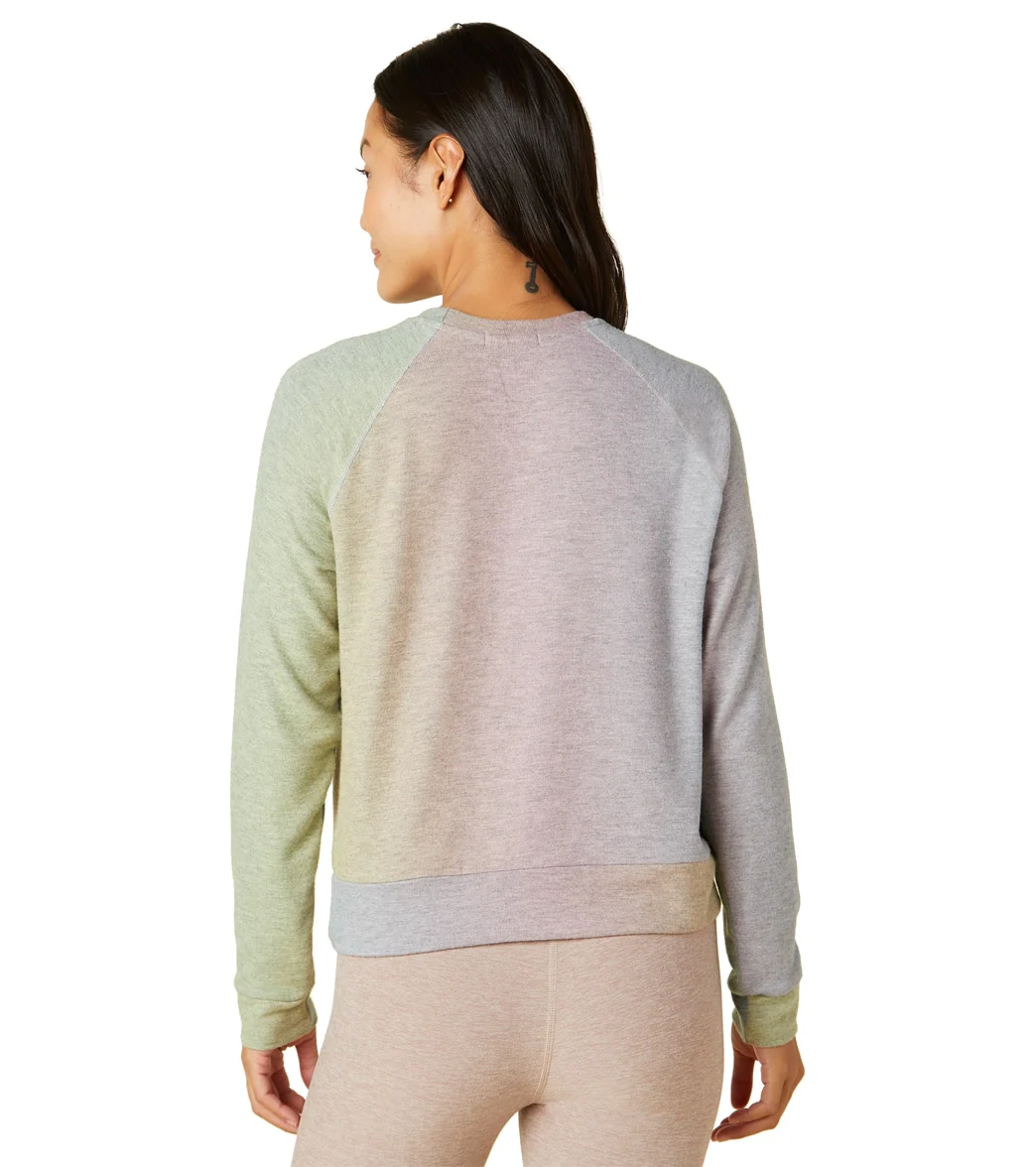 Beyond Yoga Hacci Favorite Raglan Crew Yoga Pullover