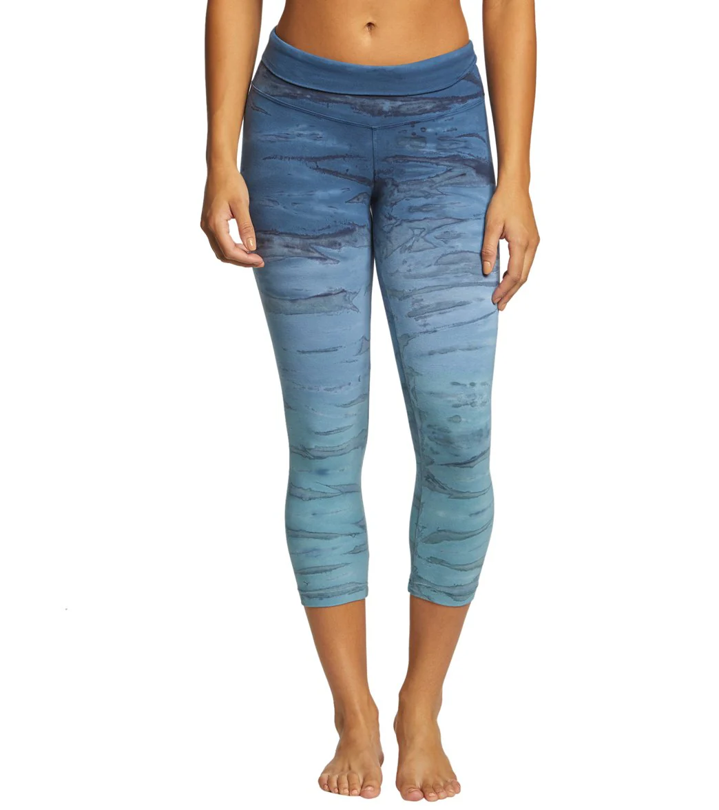 Hard Tail High Rise Cotton Yoga Capris
