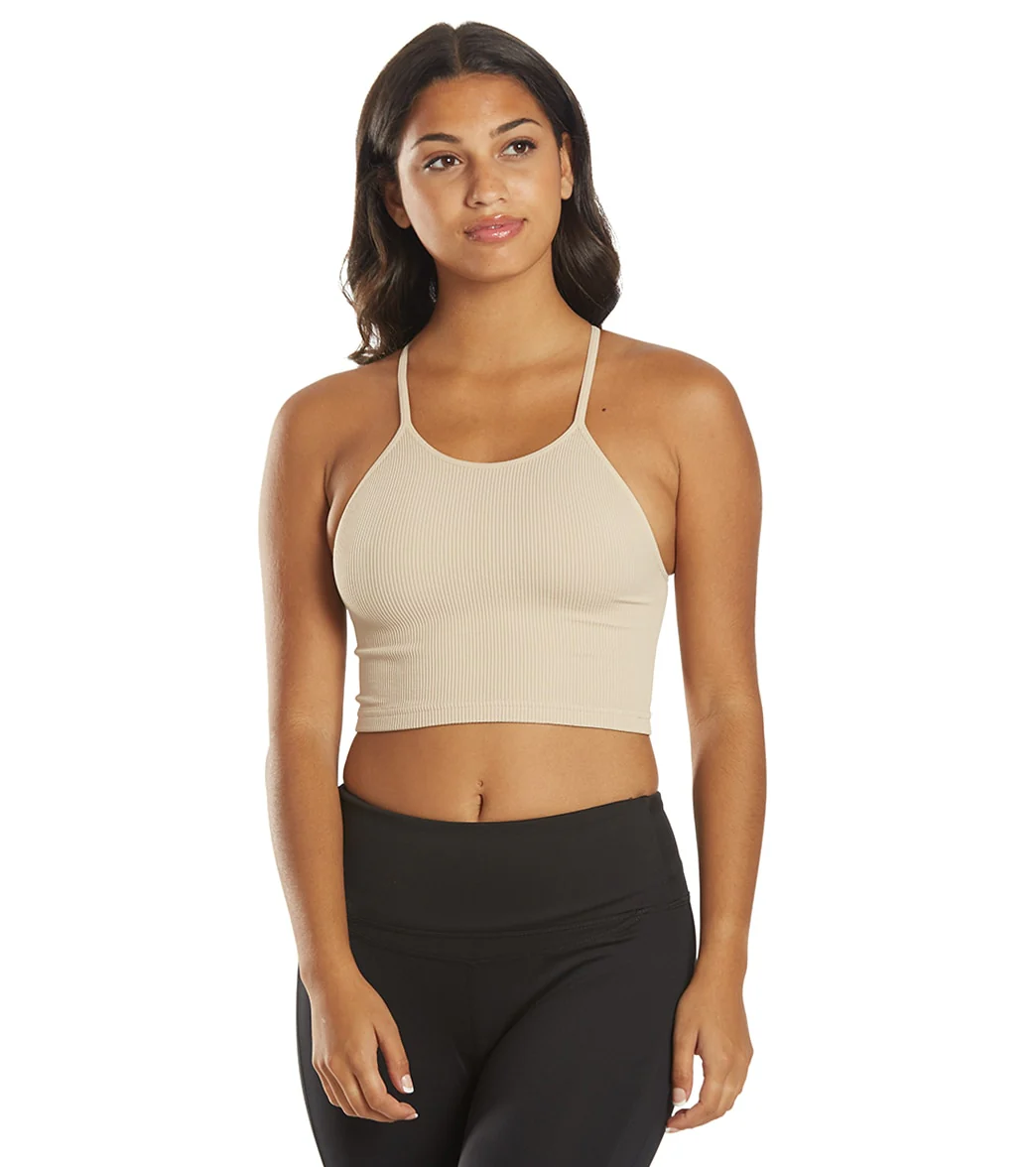 Free People Cropped Run Yoga Tank
