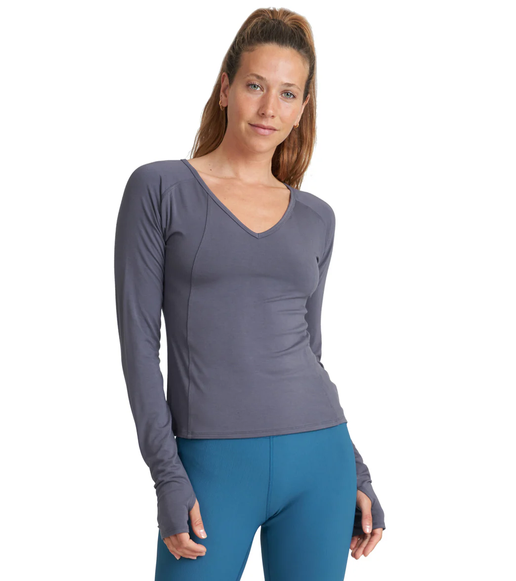 Thrive Societe Exposed Seam Long Sleeve