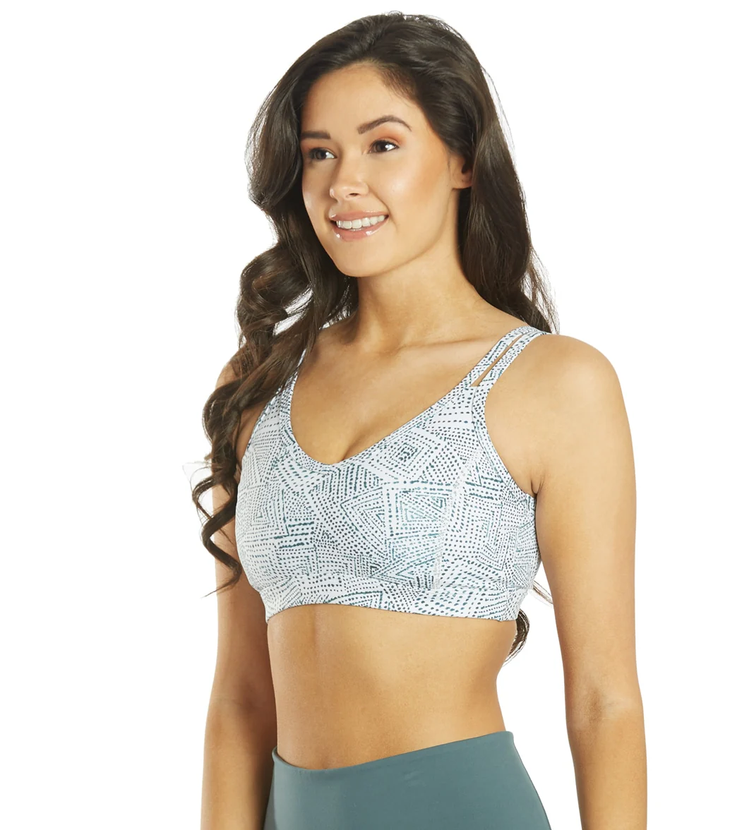 Everyday Yoga Radiant Tribe Strappy Back Sports Bra