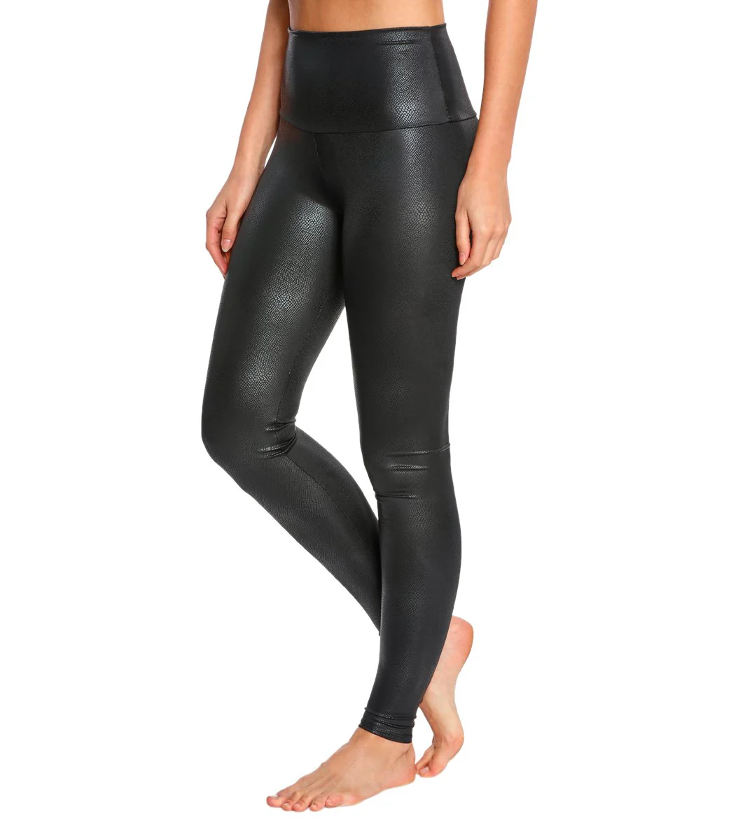 Onzie High Waisted Yoga Leggings Venom