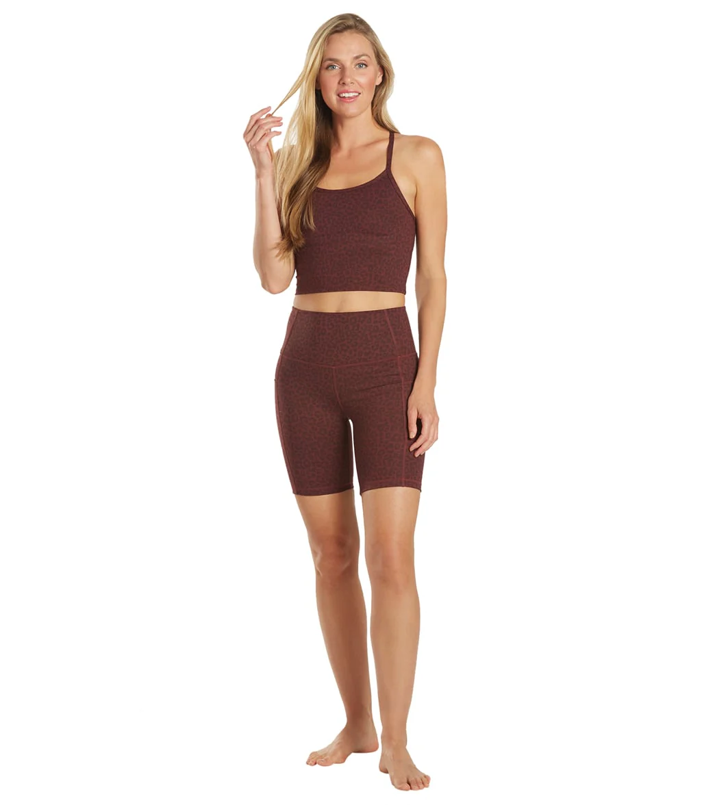 Everyday Yoga Unity Cheetah Crop Tank