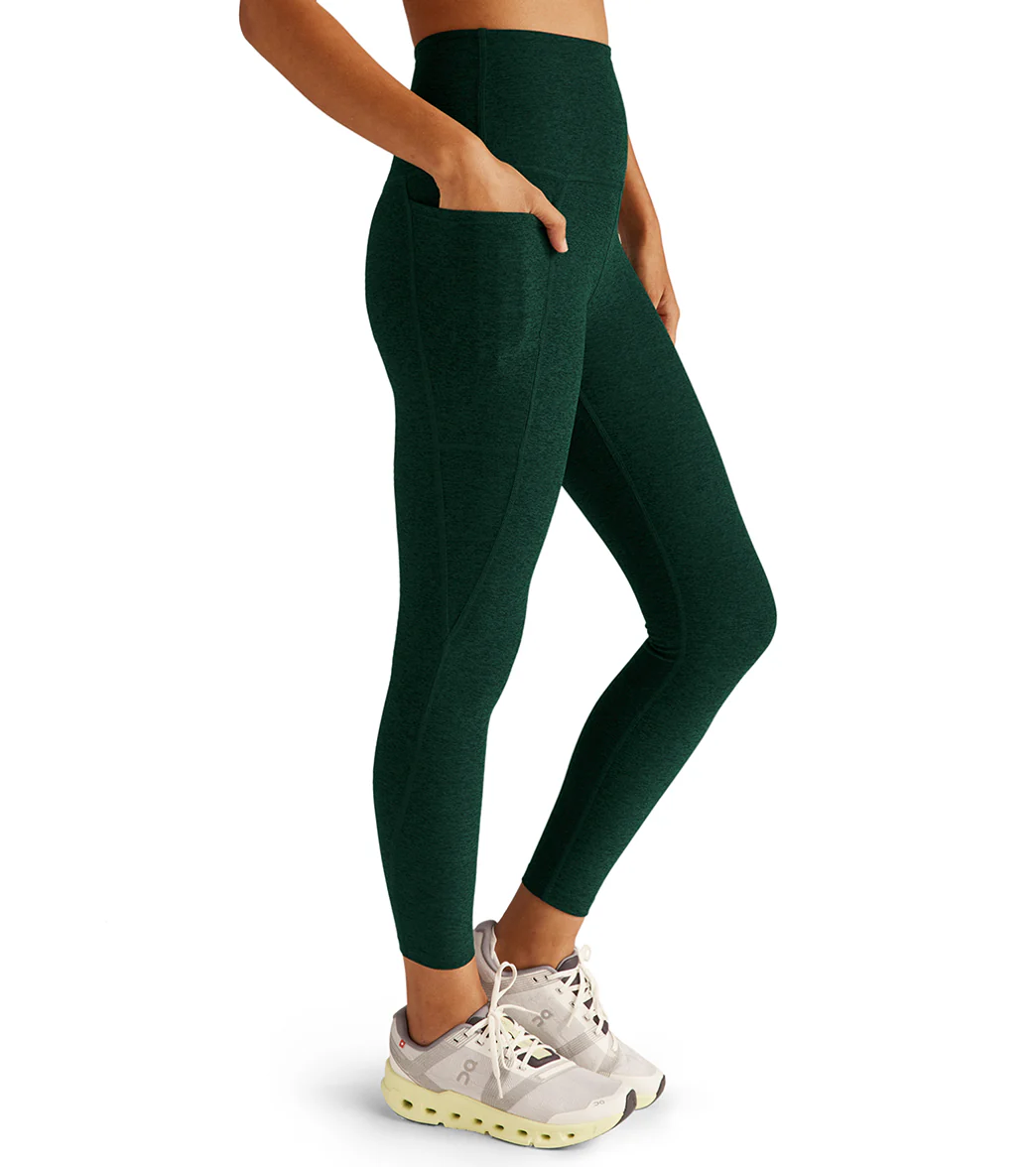 Beyond Yoga Spacedye Out Of Pocket High Waisted 7/8 Yoga Leggings