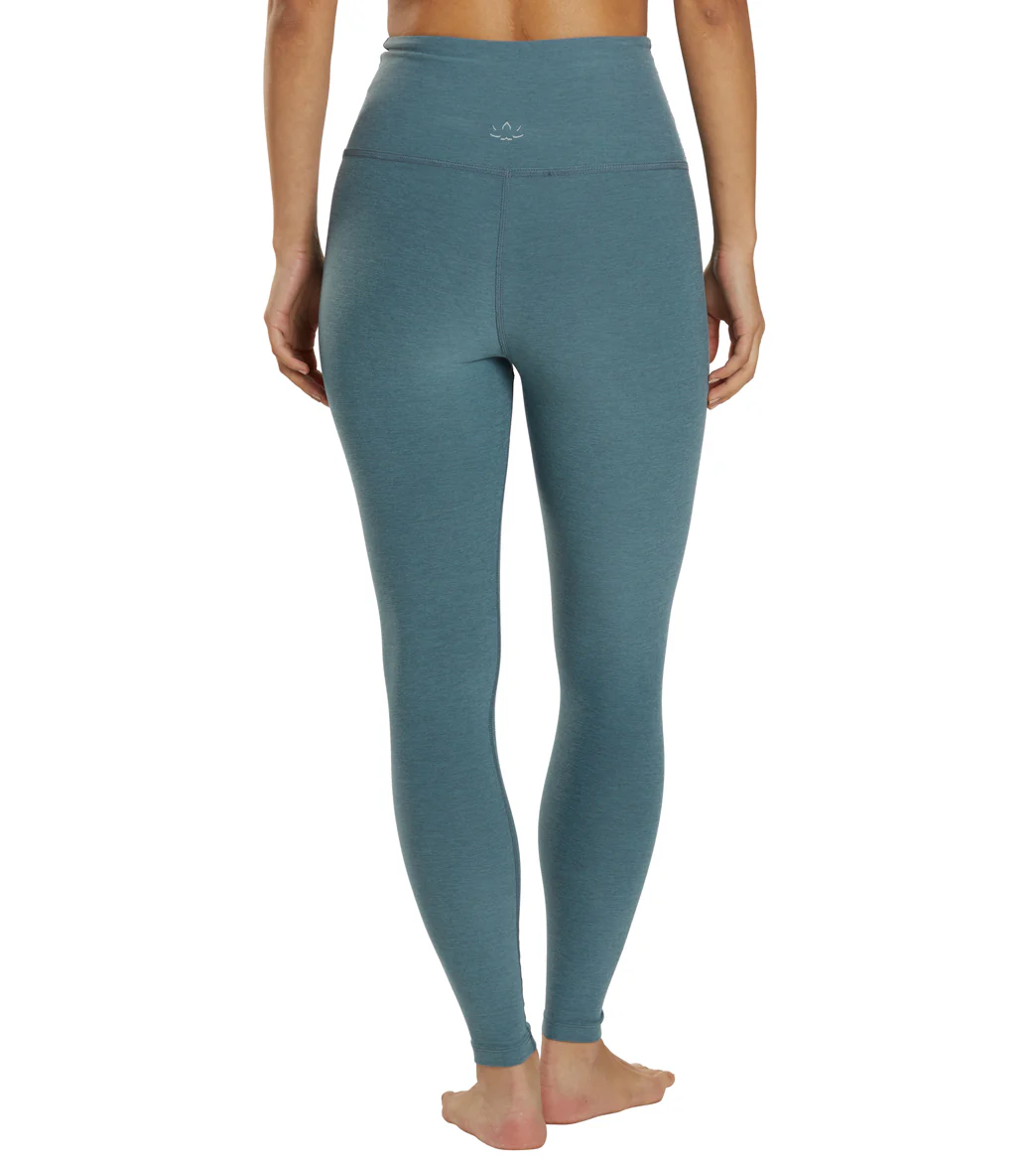 Beyond Yoga Spacedye High Waisted Caught In The Midi 7/8 Yoga Leggings Storm Heather