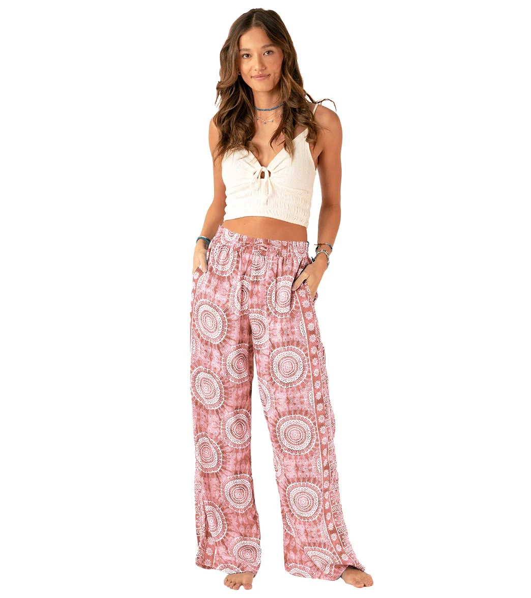 Lotus and Luna Baja Wide Leg Drawstring Pants