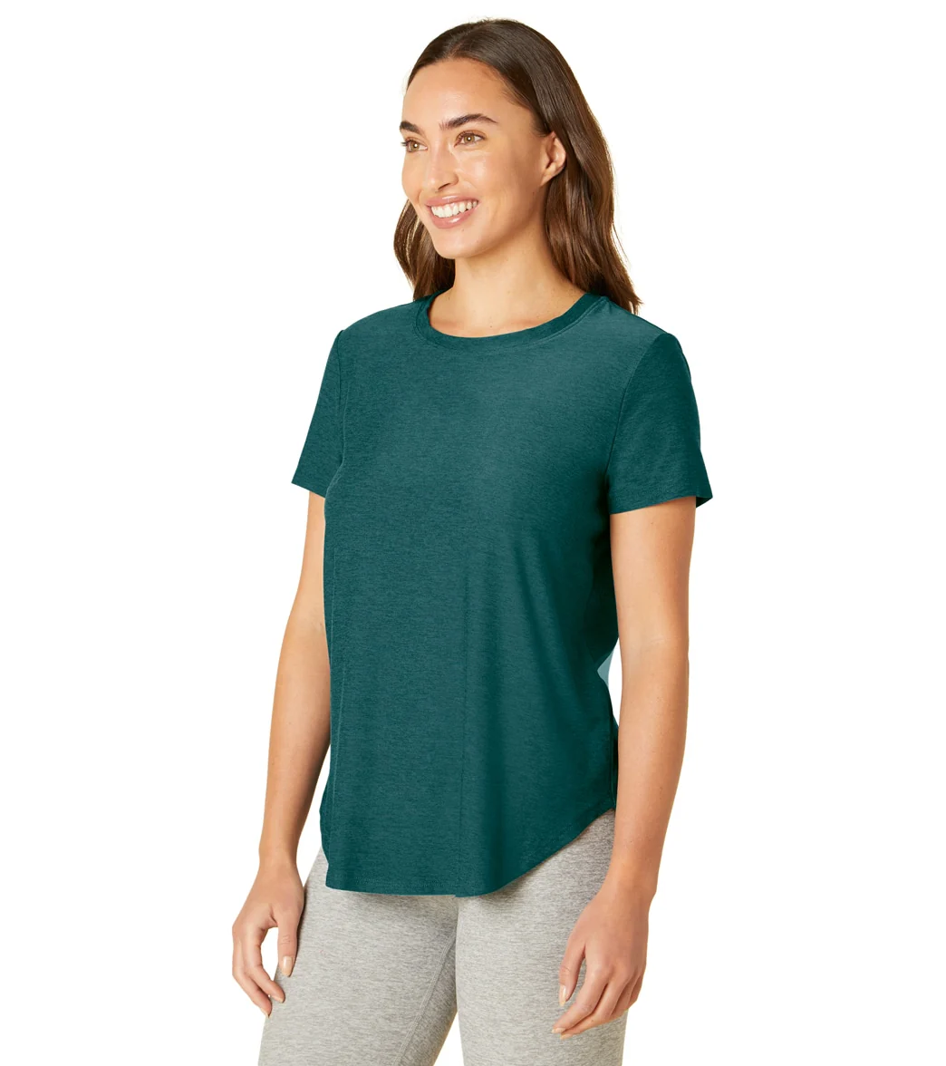 Beyond Yoga Featherweight Spacedye On the Down Low Yoga Tee