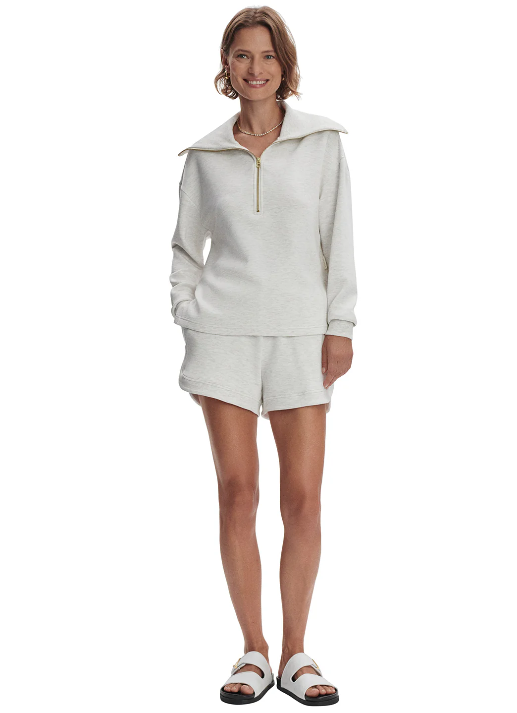 Varley Larson Half Zip Sweatshirt