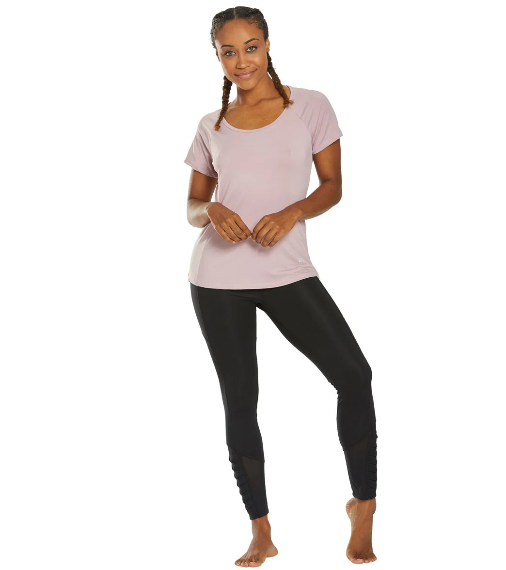 Marika Huntington Short Sleeve Yoga Tee