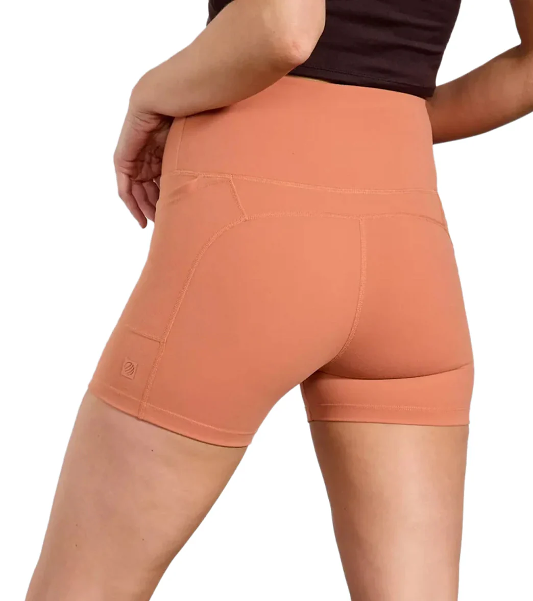 MPG Sport Velocity High-Rise Side Pocket Short 4 Peached