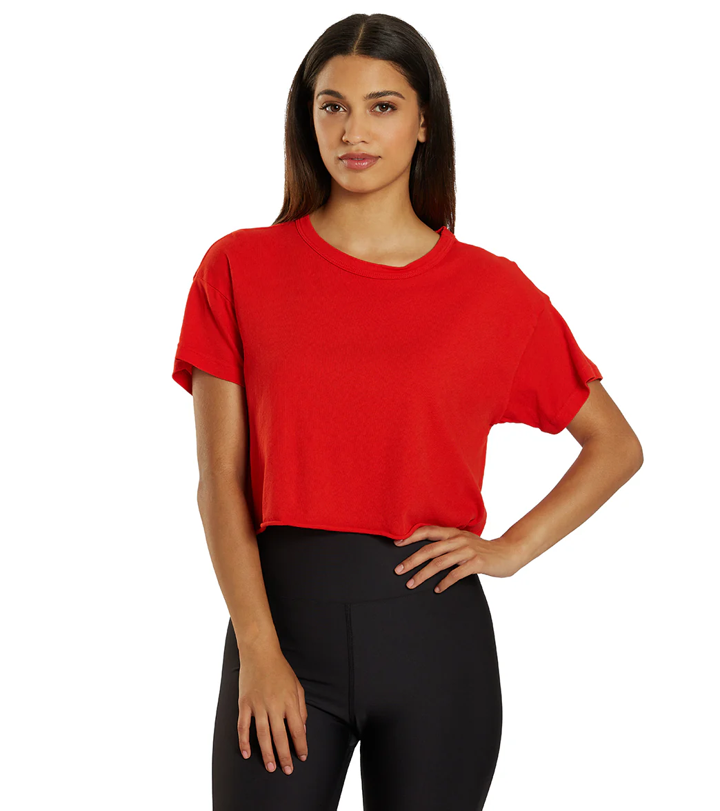 Year of Ours YOS Cropped Tee