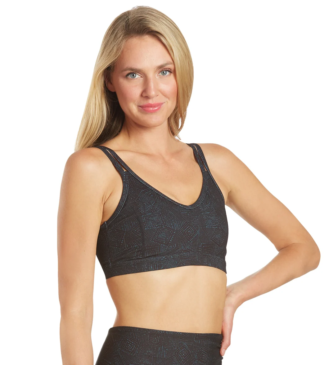 Everyday Yoga Radiant Tribe Strappy Back Sports Bra