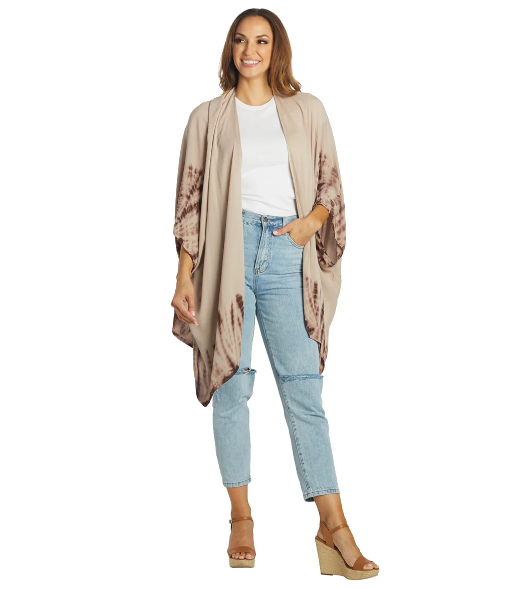 Yak & Yeti Boho Ombre Tie Dye Kimono Wrap