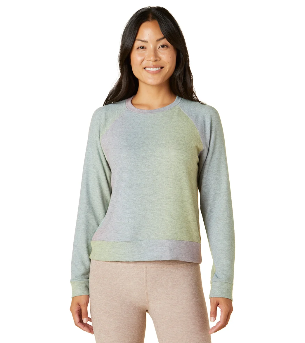 Beyond Yoga Hacci Favorite Raglan Crew Yoga Pullover