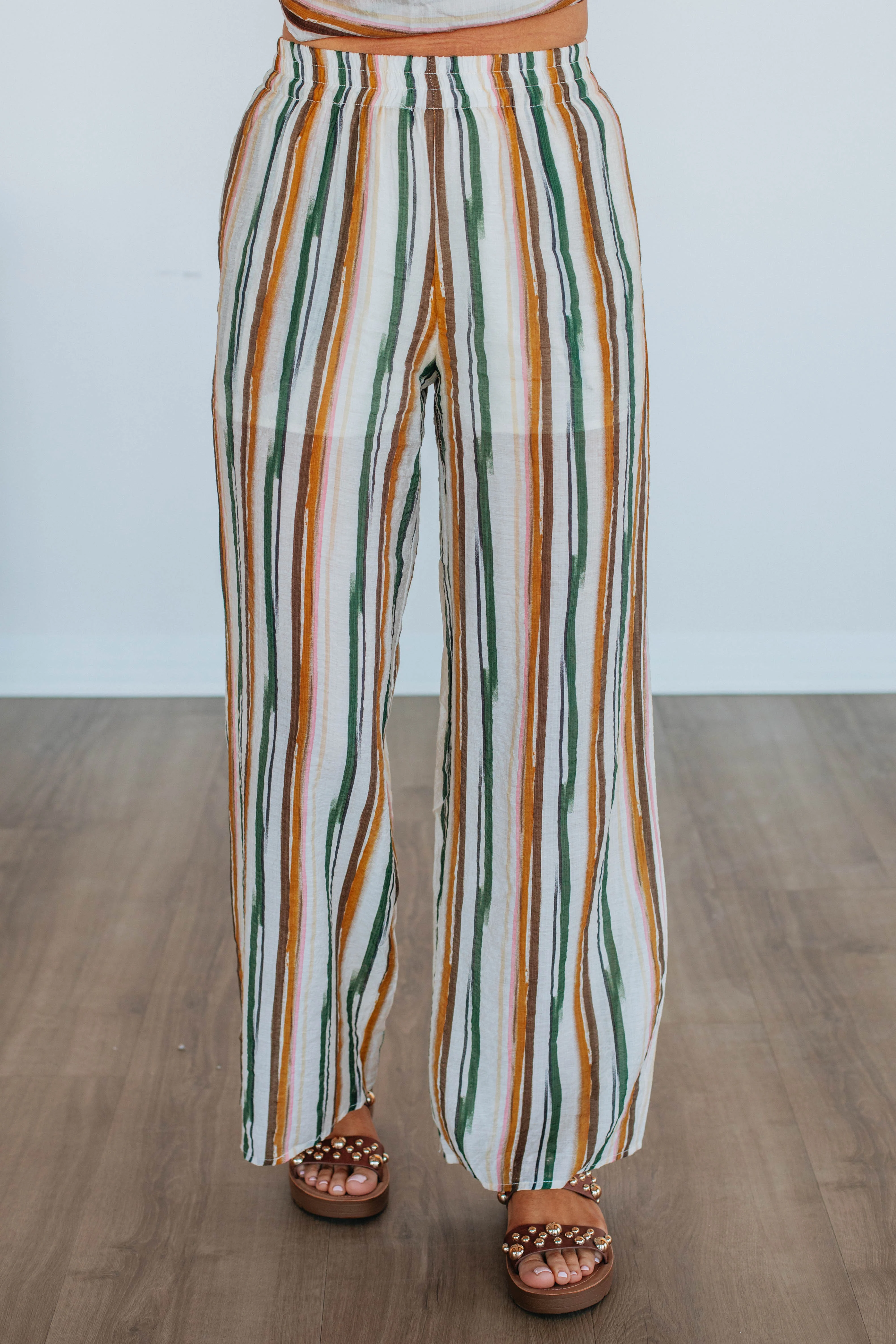 Karey Striped Pants