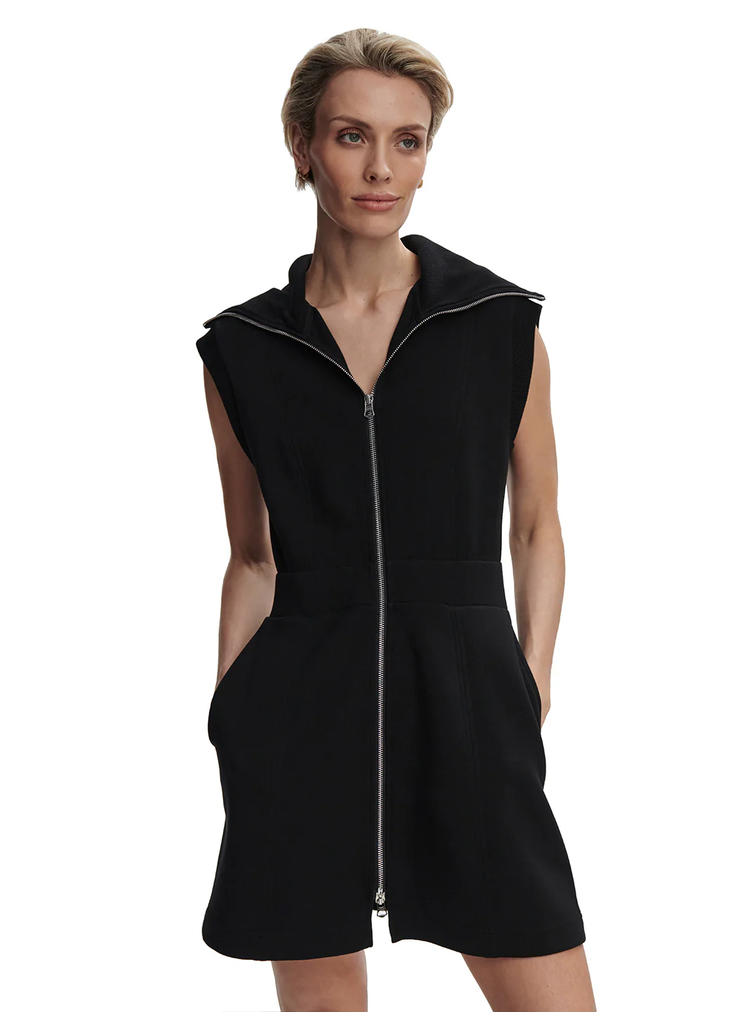 Varley Rebecca Zip-Through Dress