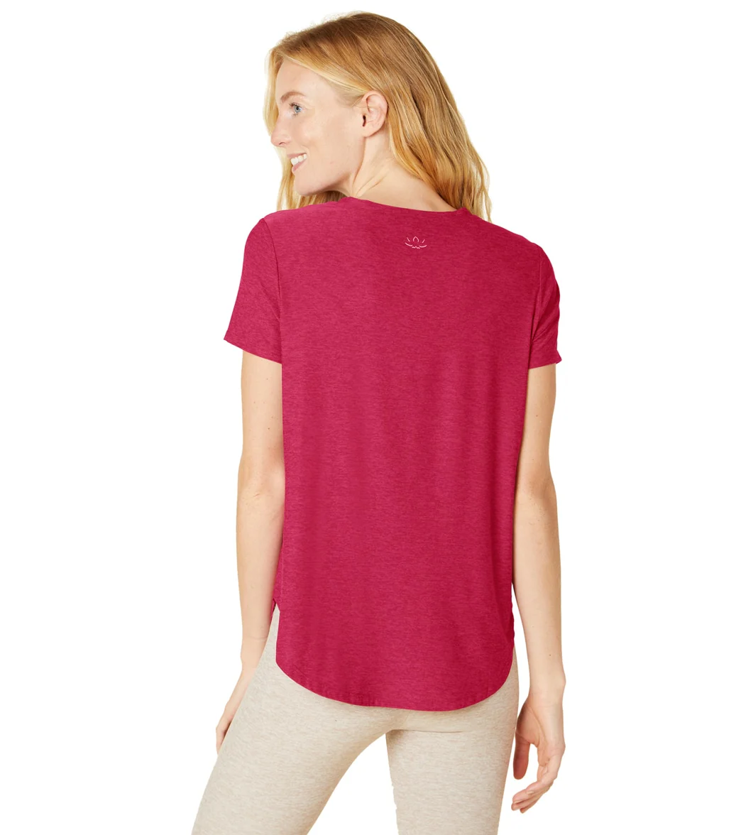 Beyond Yoga Featherweight Spacedye On the Down Low Yoga Tee