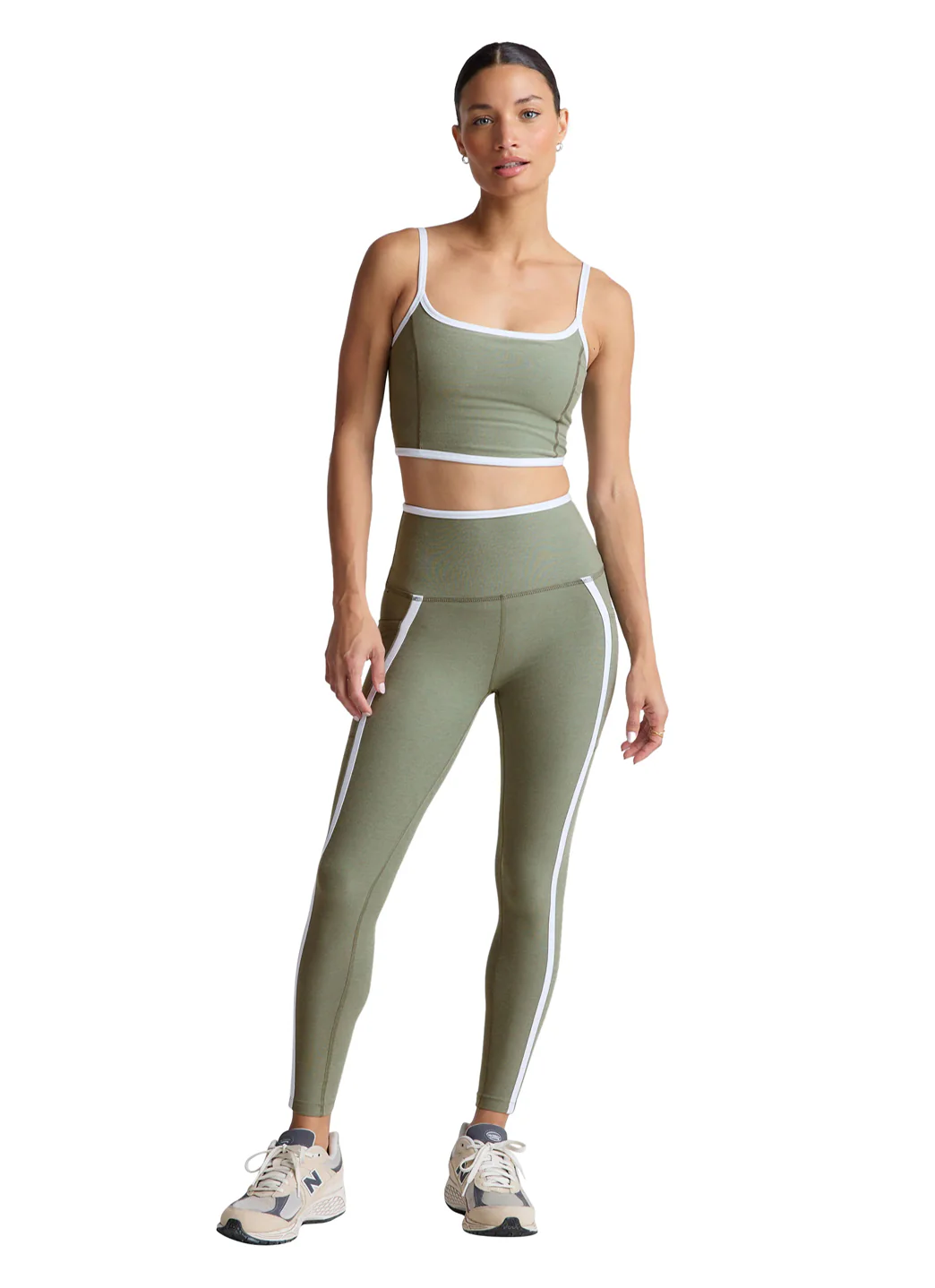 Beyond Yoga Spacedye New Moves High Cropped Tank