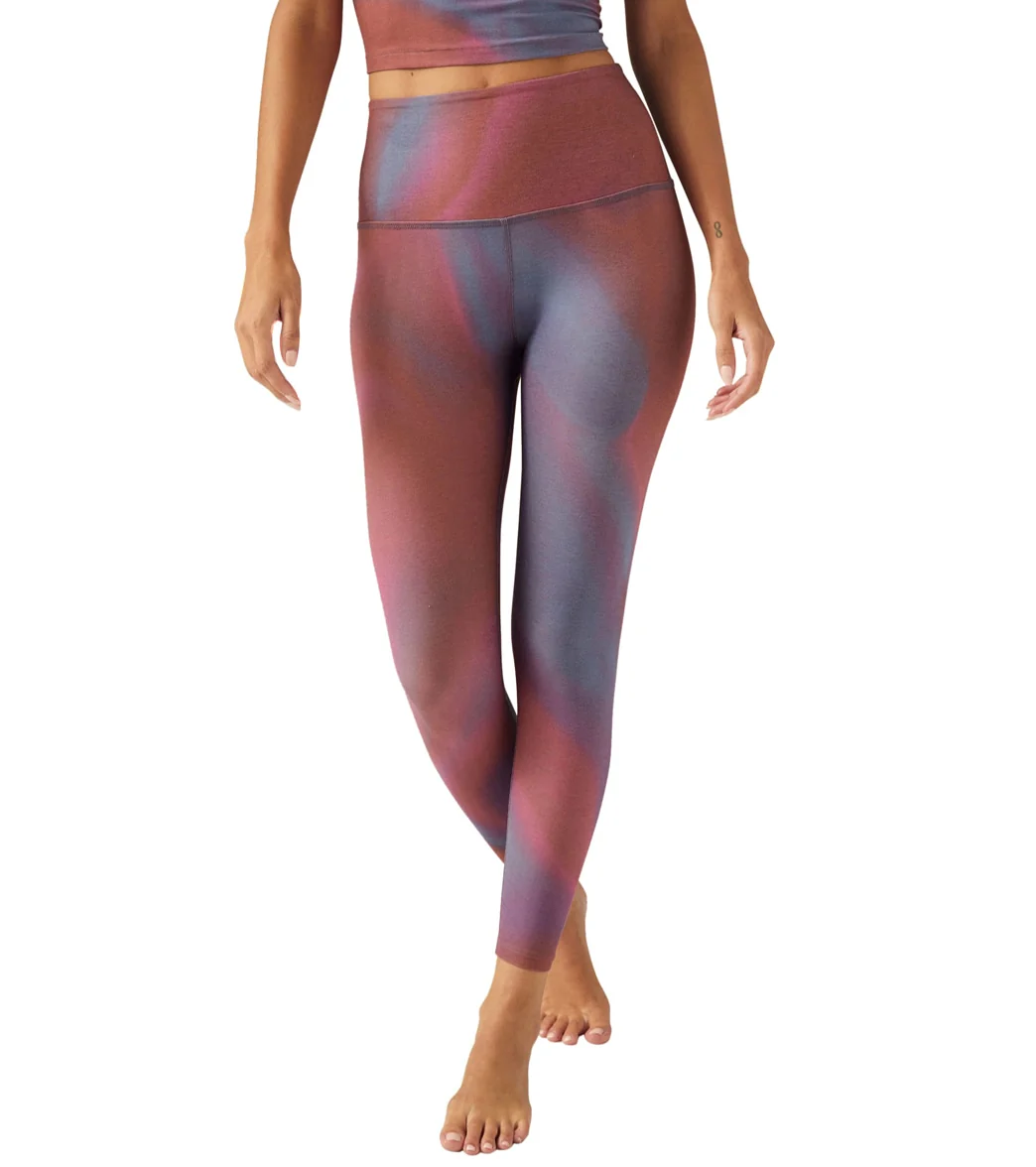 Beyond Yoga Spacedye Printed Caught In The Midi Yoga Leggings
