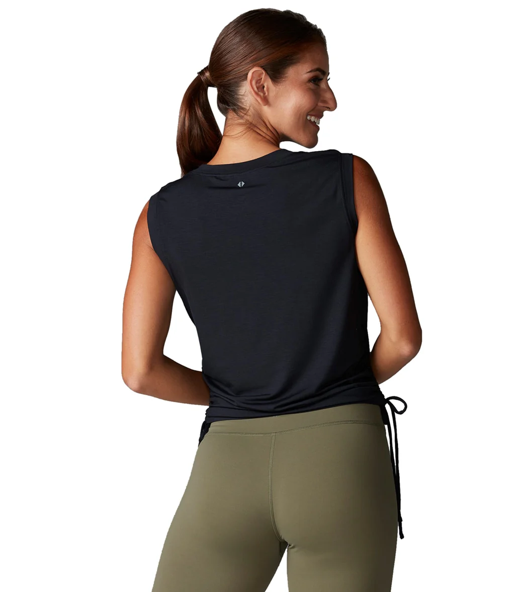 Tavi Crop Side Tie Tank