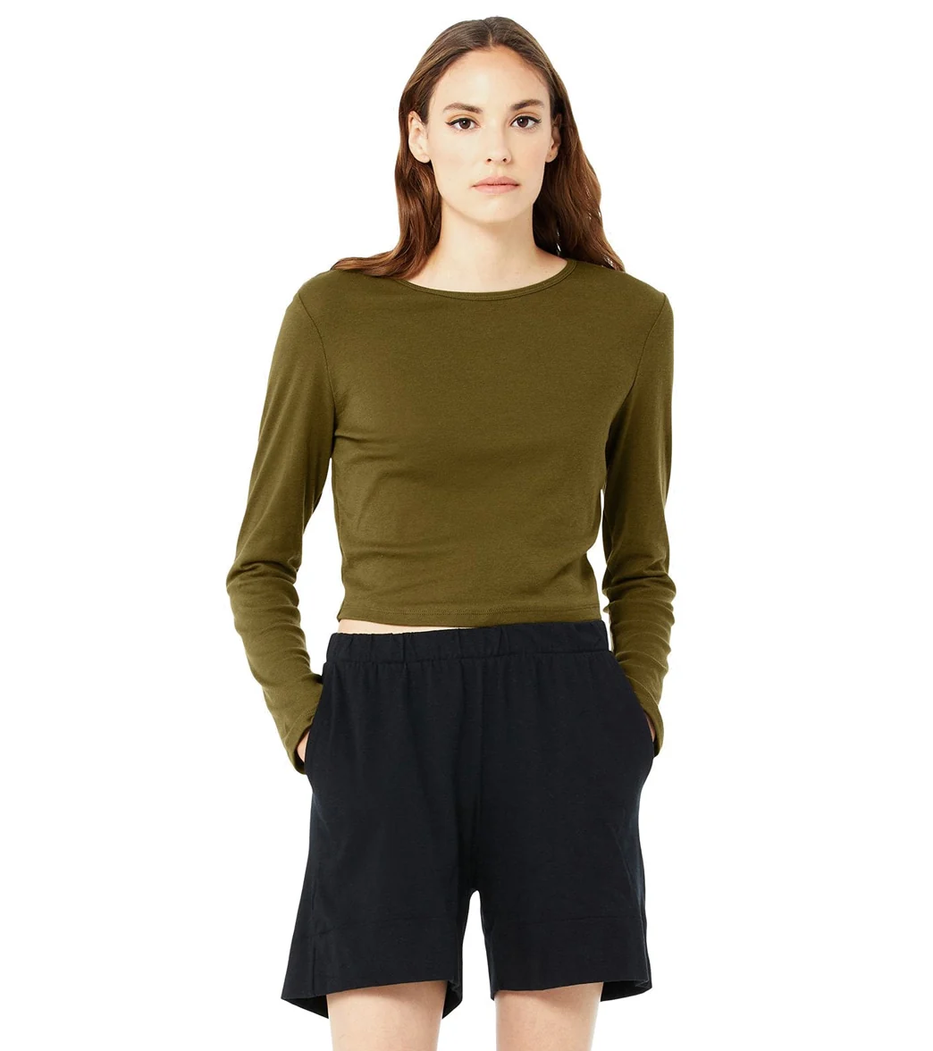 Bella + Canvas Long Sleeve Micro Rib Tee