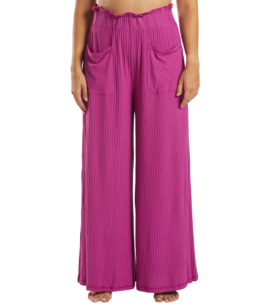 Free People Blissed Out Wide Leg Pants