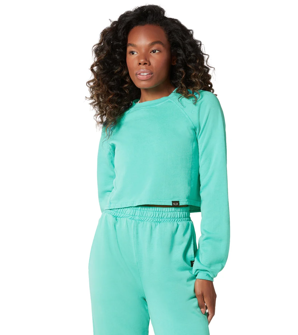 NUX Don't Stop Organic Crop Pullover