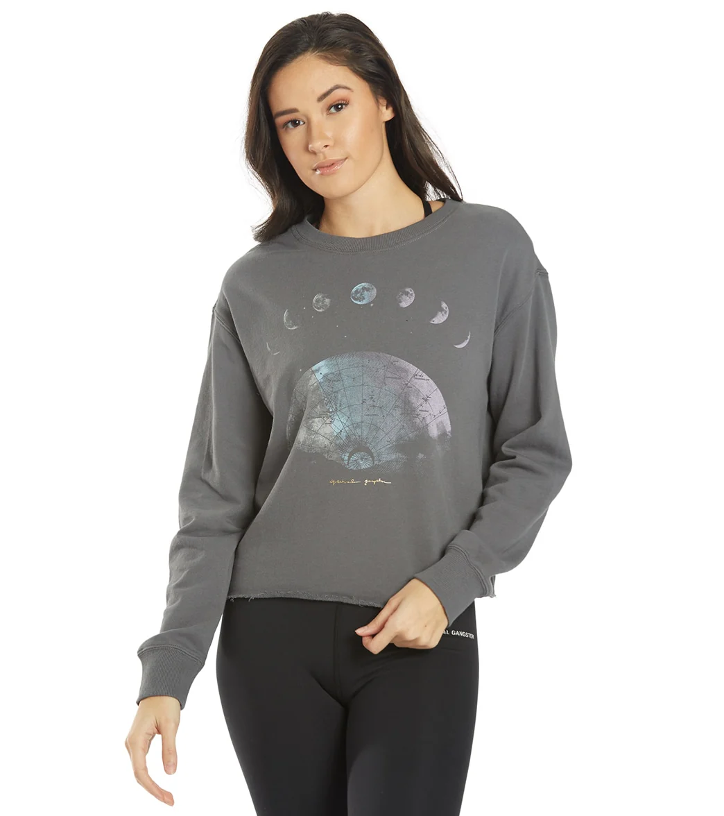 Spiritual Gangster Moon Dream Mazzy Pullover Sweater