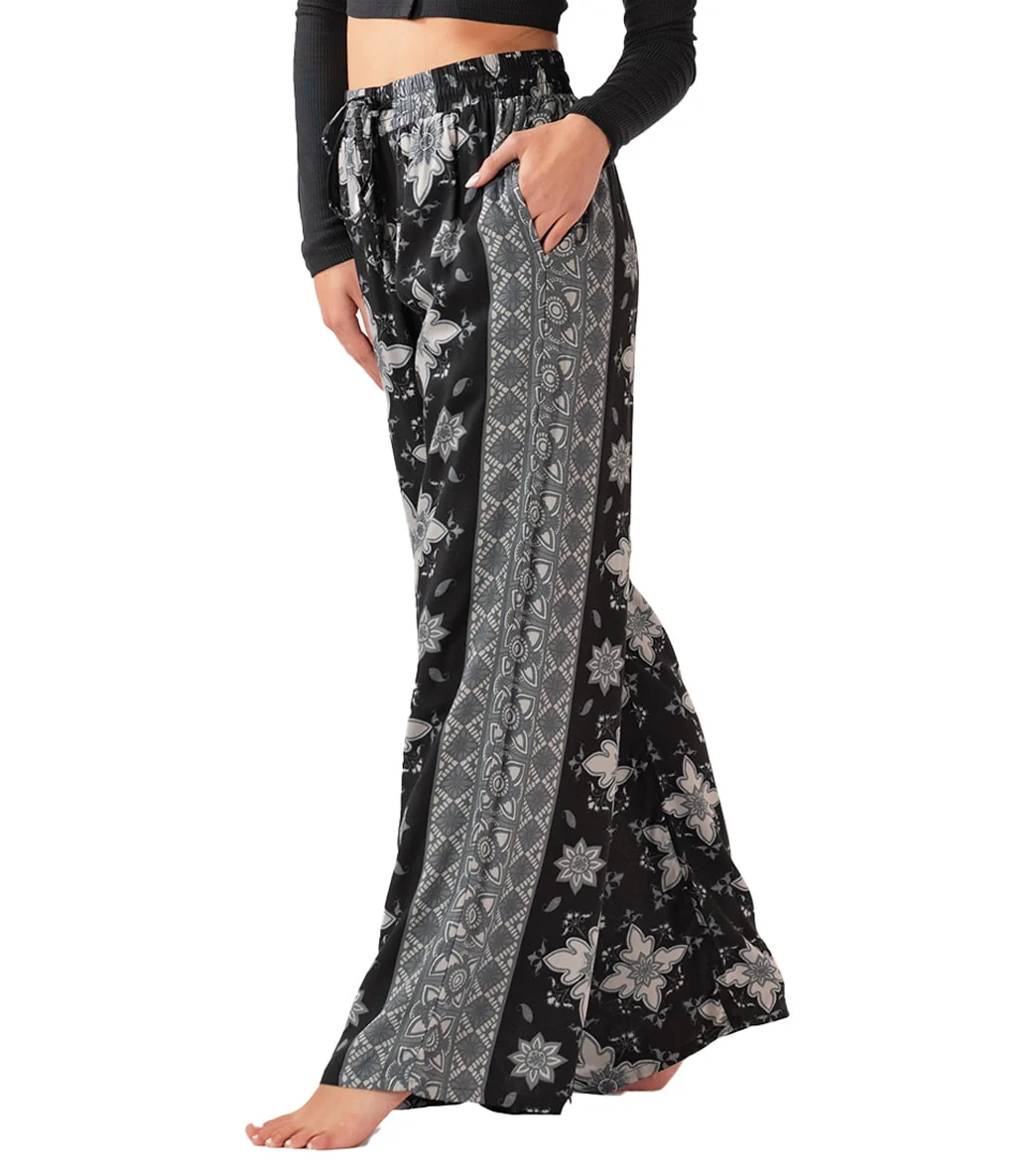 Lotus and Luna Wide Leg Drawstring Pants