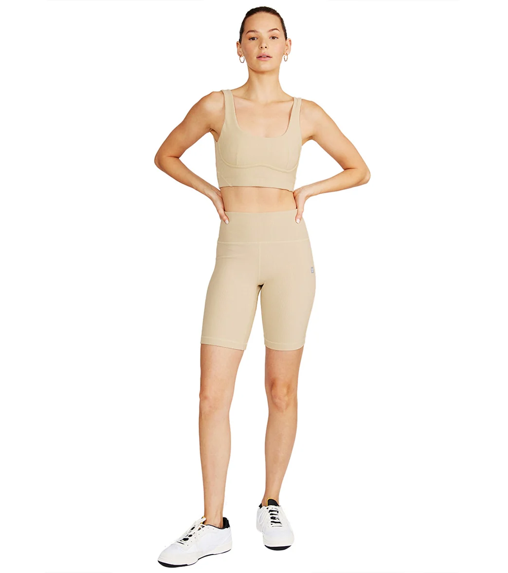 Cream Yoga Venesa Bustier Bra