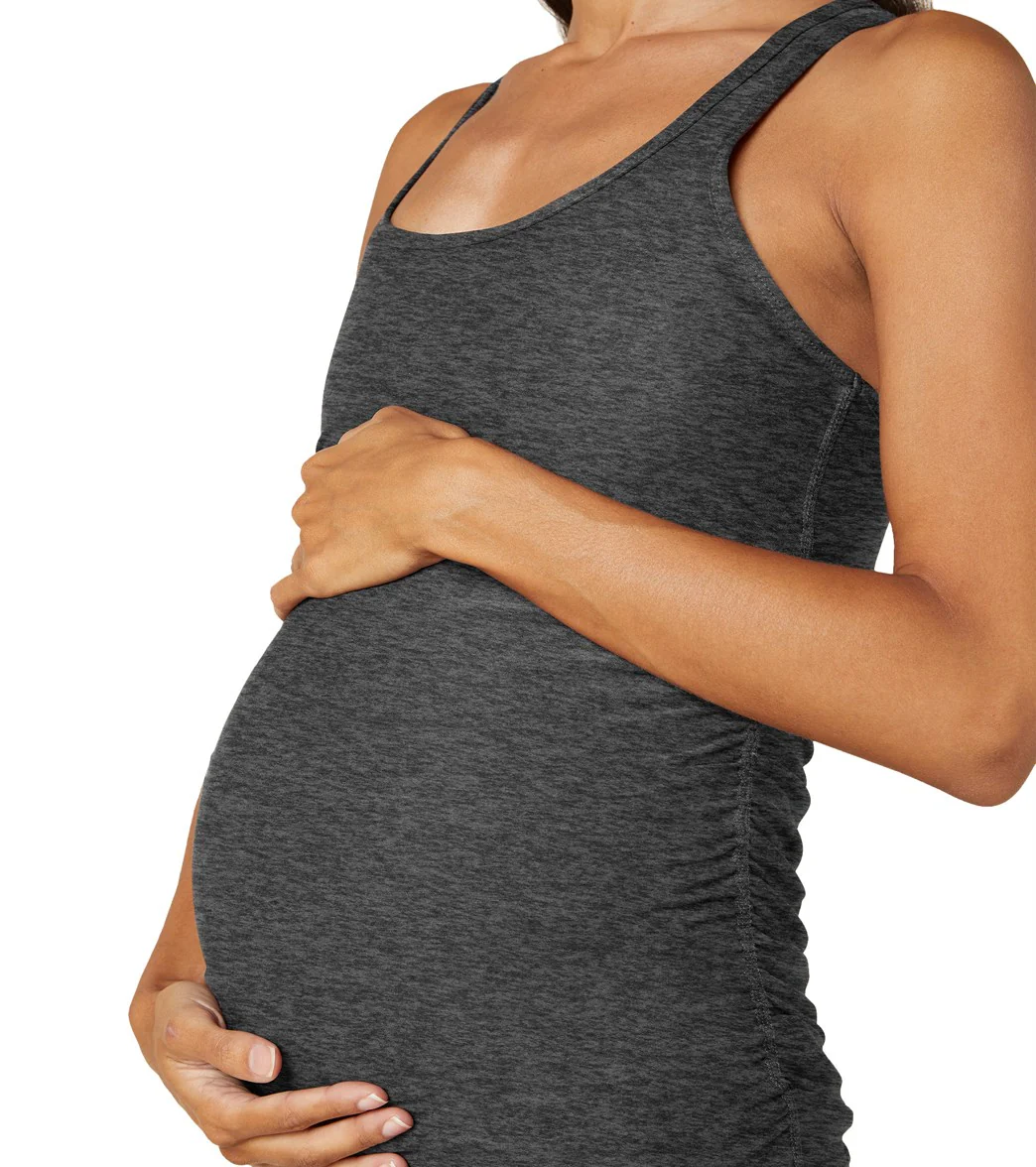Beyond Yoga Maternity Travel Racerback Tank