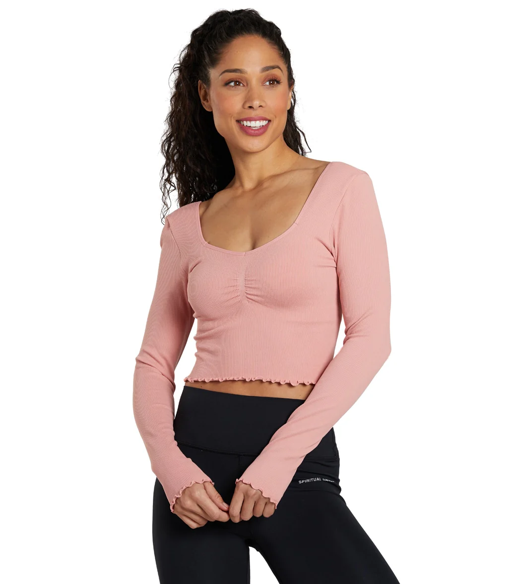 Spiritual Gangster Sweetheart Seamless Long Sleeve