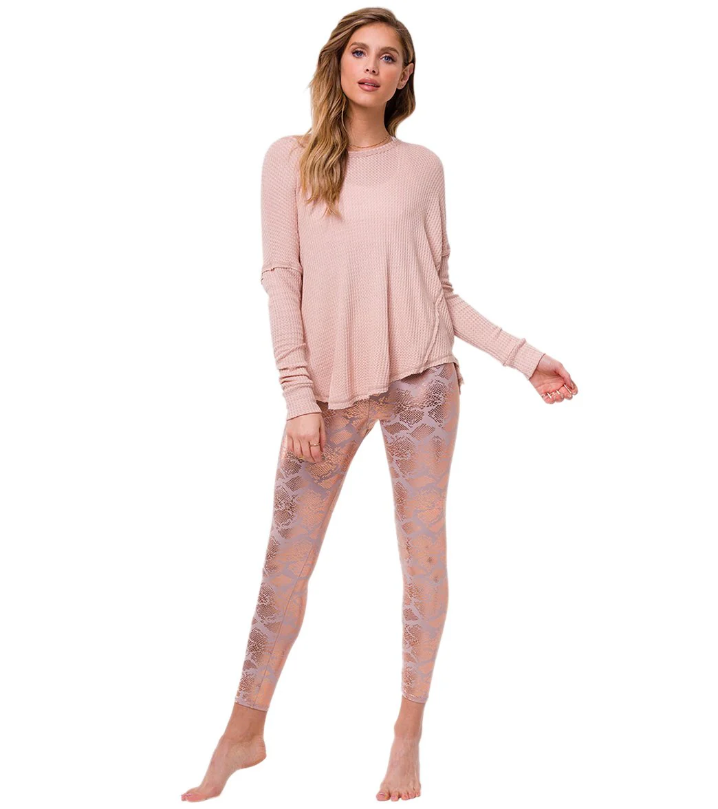 Onzie Printed Foil 7/8 Yoga Leggings